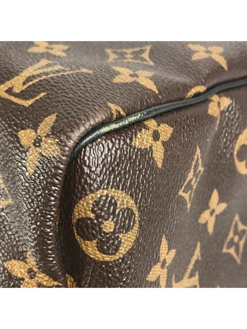★SOLD★ Louis Vuitton Boston Bag Keepall Bandouliere 45 Monogram Canvas Brown - Picture 6 of 9